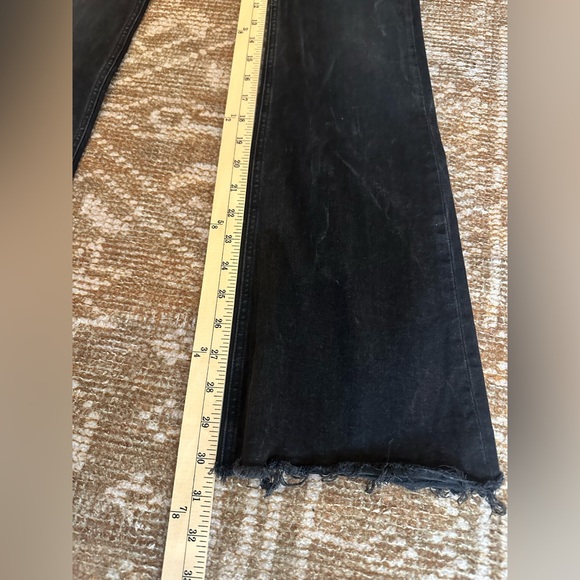 rag & bone Faded Black Flare Jeans - Picture 5 of 7